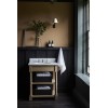 Edinburgh 700 Undermount Open Washstand Vintage Oak