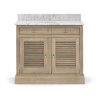 Edinburgh 1000 Undermount Washstand - Door - VO - Honed