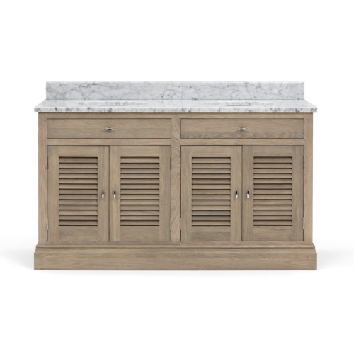 Edinburgh 1490 Double Undermount Washstand-D-Door VO-Honed