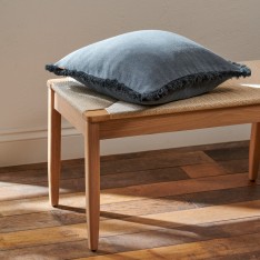 Isabelle Scatter Cushion 45x45cm - Signature Linen Denim
