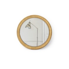 Fleming 89 Round Mirror - Gilt Gold
