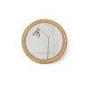Fleming 89 Round Mirror - Gilt Gold