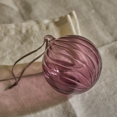 Avery Round Bauble, Large - Rose