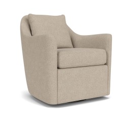 Cleo Swivel Chair- Boucle Ecru