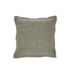 Beatrix Scatter Cushion Signature Linen 45x45cm - Moss