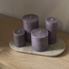 Blyton 7 x 15cm Pillar Candle - Walnut