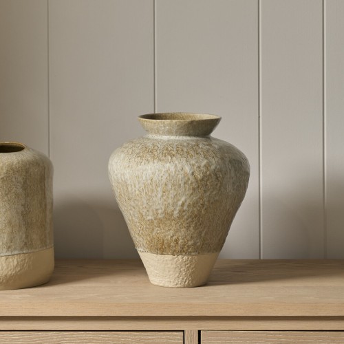 Verwood Urn Vase - Beige