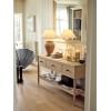 Frome 150 Rectangular Console Table - Natural Oak