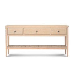Frome 150 Rectangular Console Table - Natural Oak