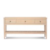 Frome 150 Rectangular Console Table - Natural Oak