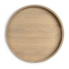 Henley Round Tray - Oak