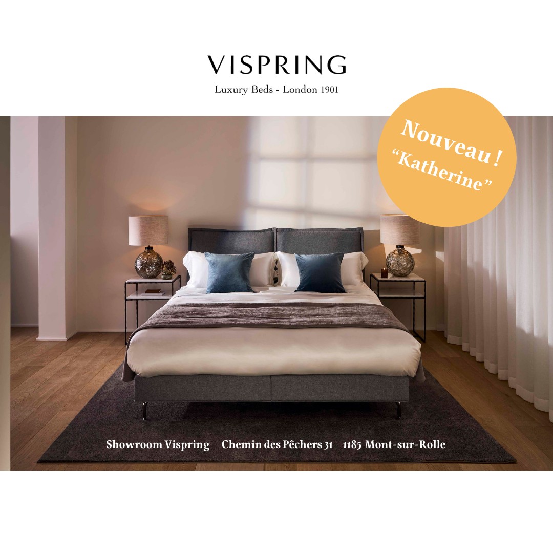 Vispring nouveau modèle : Katherine